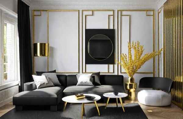 ترکیب رنگ لوکس برای دکوراسیون داخلی